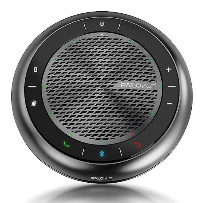 بلندگو و میکروفون کنفراس برند PALOVUE مدل Bluetooth Speakerphone 